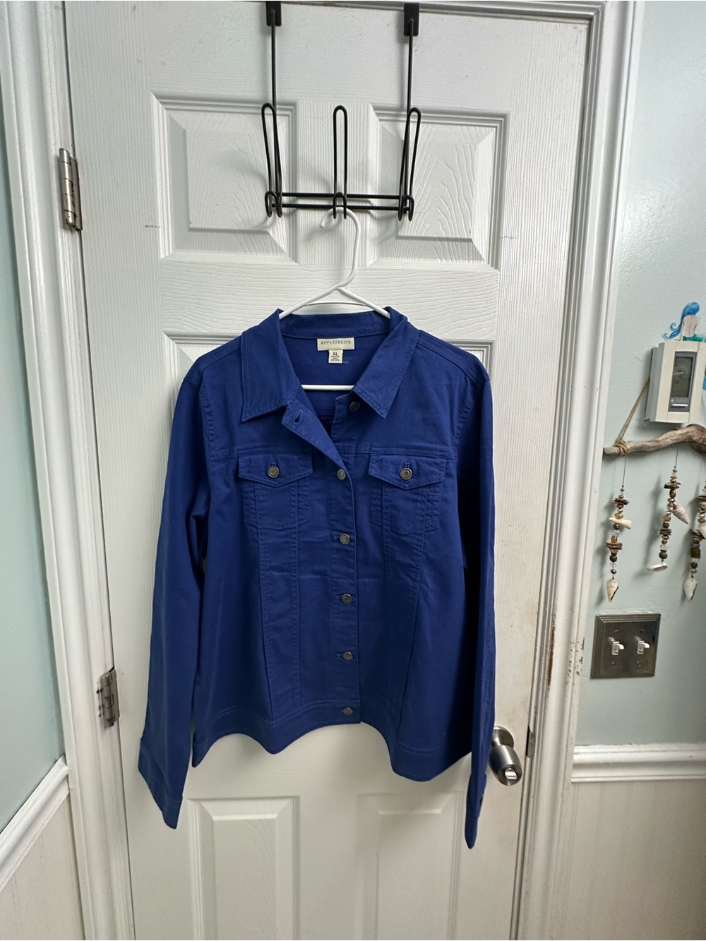 Appleseed's Royal Blue Collar Jean Jacket